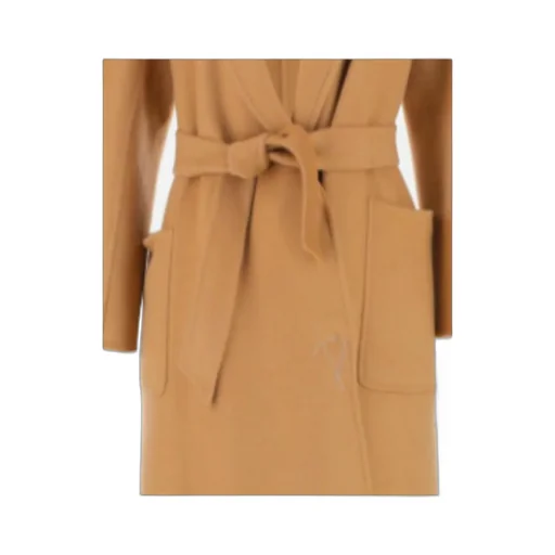 Cashmere Long-Sleeved Lapel Coat