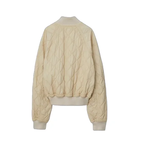 Burberry Quilted Buttoned Bomber Jacket