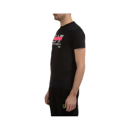 Logo Tape Cotton T-Shirt