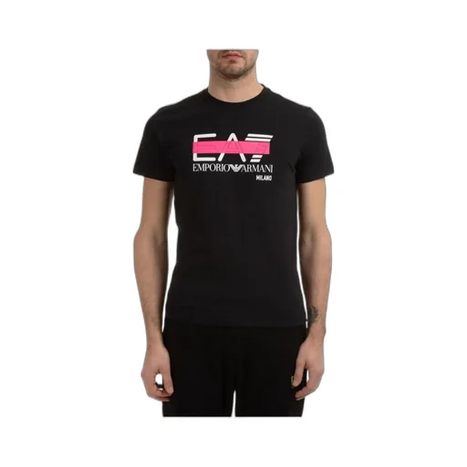 Logo Tape Cotton T-Shirt