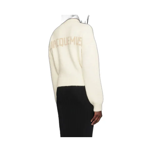 Jacquemus Logo Intarsia Knit Jumper