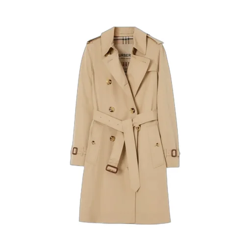 Burberry Kensington Heritage Double-Breasted Trench Coat