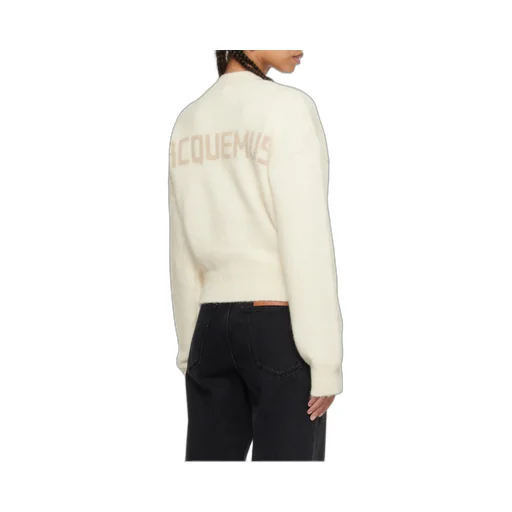 Jacquemus Logo Intarsia Knit Jumper