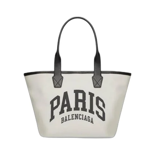 Borsetta Tote Cities Paris Jumbo Da Donna In Beige