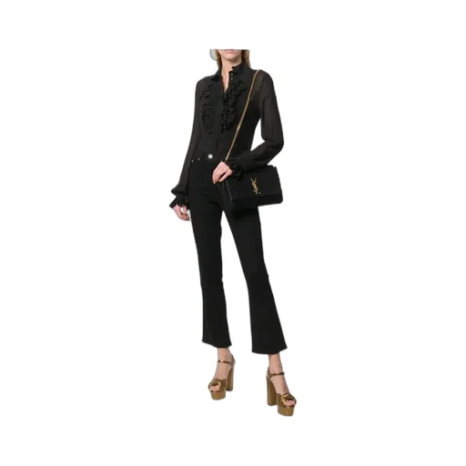 Saint Laurent Kate Reversible Chained Medium Shoulder Bag