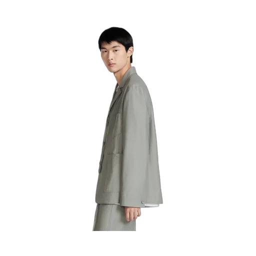 Dior Homme Collared Button-Up Work Jacket
