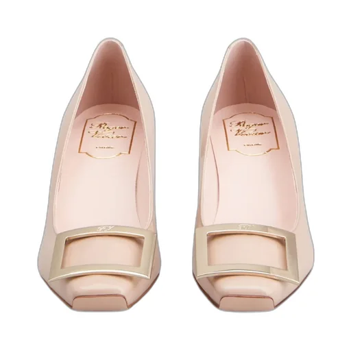 Roger Vivier Trompette Embellished Buckle Pumps