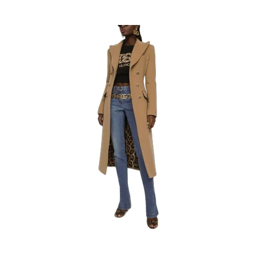 Dolce & Gabbana Long Double-Breasted Coat