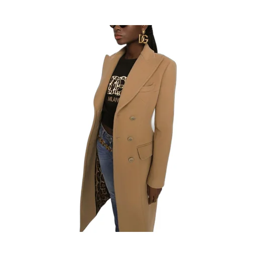 Dolce & Gabbana Long Double-Breasted Coat