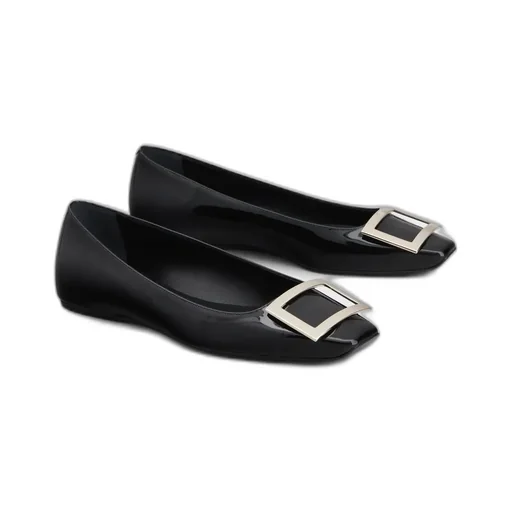 Roger Vivier Trompette Buckle Ballerina Flats