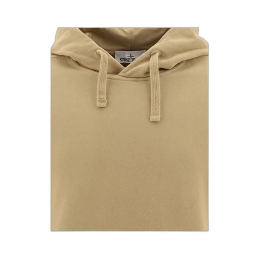 Stone Island Logo Patch Drawstring Hoodie