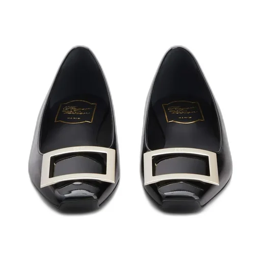 Roger Vivier Trompette Buckle Ballerina Flats