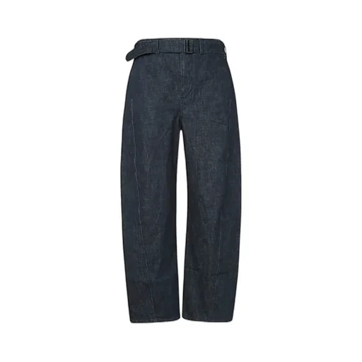 Lemaire High Waisted Straight Leg Trousers