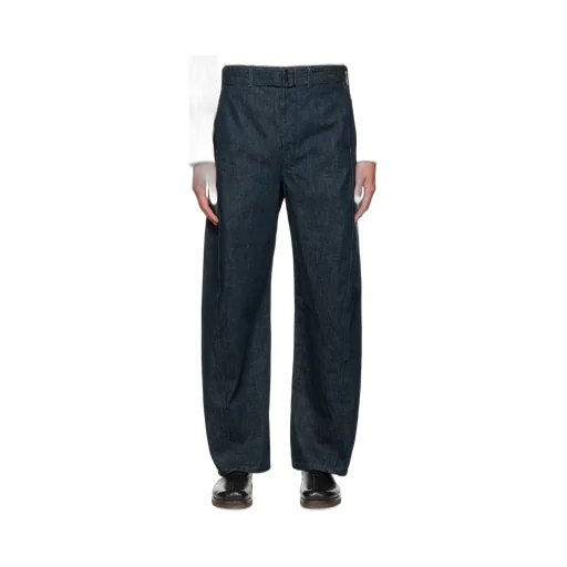 Lemaire High Waisted Straight Leg Trousers