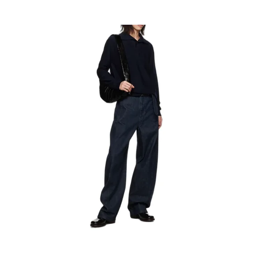 Lemaire High Waisted Straight Leg Trousers