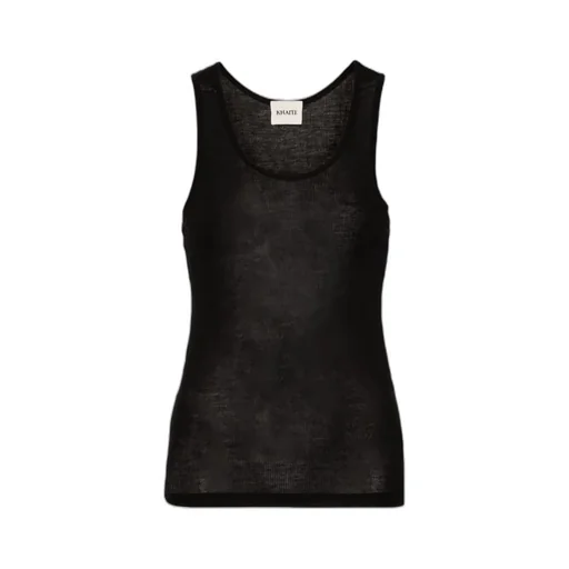 Khaite Johnnie Sleeveless Tank Top