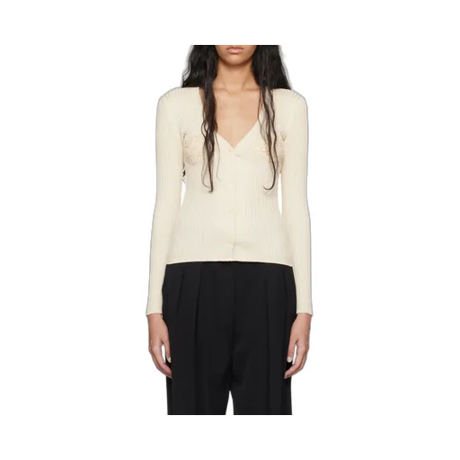 Magda Butrym Crochet Bra Cardigan