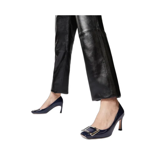 Roger Vivier Trompette Buckle Detailed Pumps
