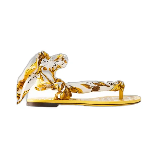 Printed Flat Sandals