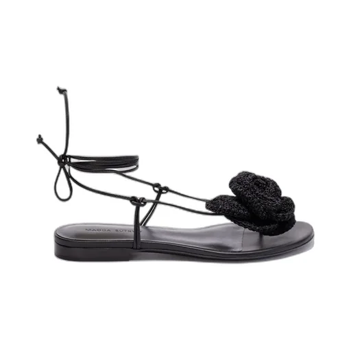 Magda Butrym Wrap Around Flower Sandals