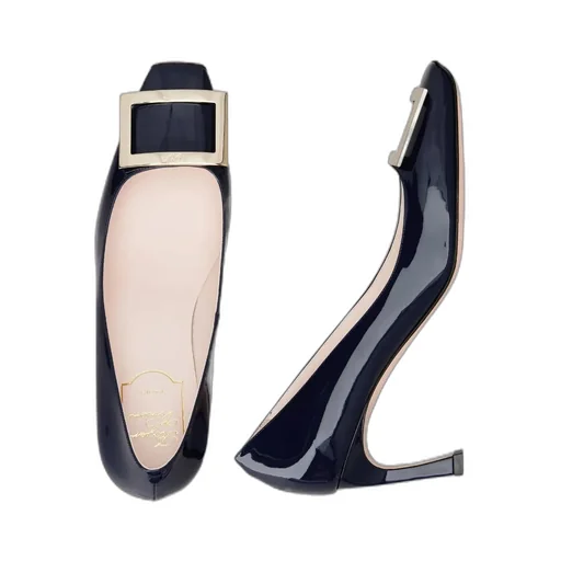 Roger Vivier Trompette Buckle Detailed Pumps