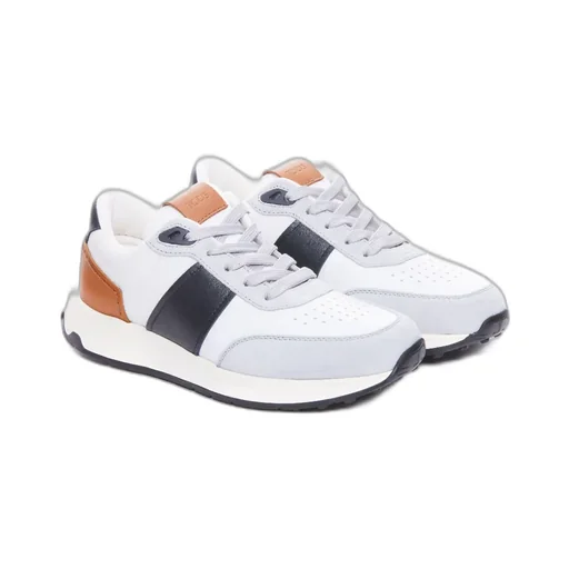 Tod's Round-Toe Lace-Up Sneakers