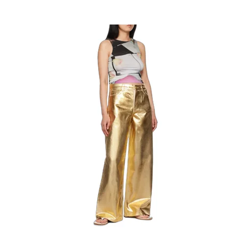 Ganni Straight Leg Trousers
