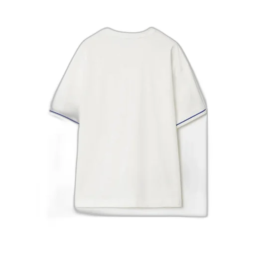Burberry Logo Embroidered Crewneck T-Shirt