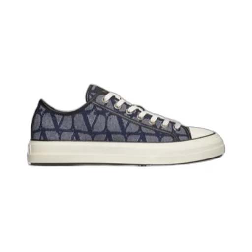 Valentino Toile Iconographe Totaloop Lace-Up Sneakers