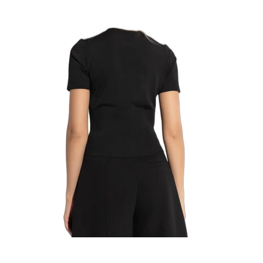 Jacquemus Le Haut Pralù Cropped Knitted Top