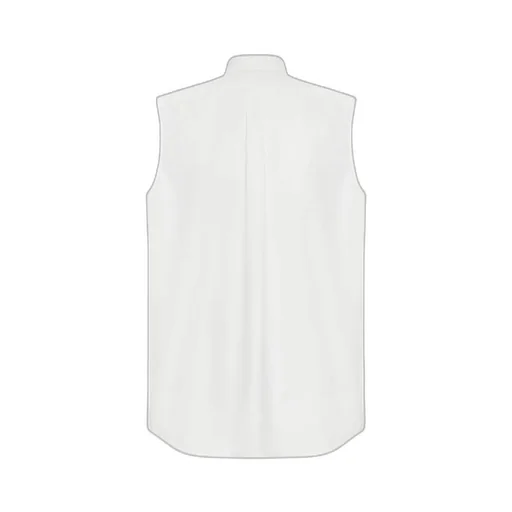 Prada Button-Up Sleeveless Shirt