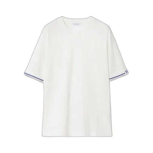 Burberry Logo Embroidered Crewneck T-Shirt