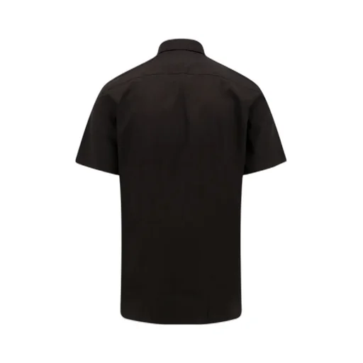 Burberry Logo Embroidered Short Sleeved Shirt