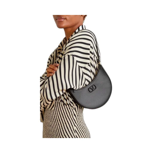 Valentino Vlogo Signature Zip-Up Mini Shoulder Bag