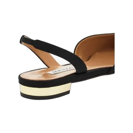 Aquazzura Milanese Slingback Flat Shoes