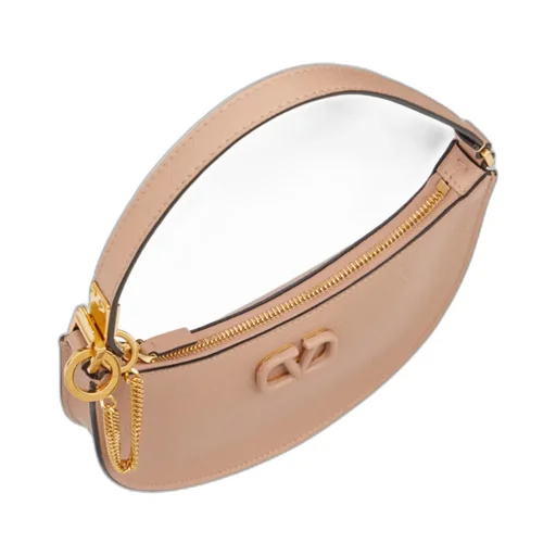 Valentino Vlogo Signature Zip-Up Shoulder Bag