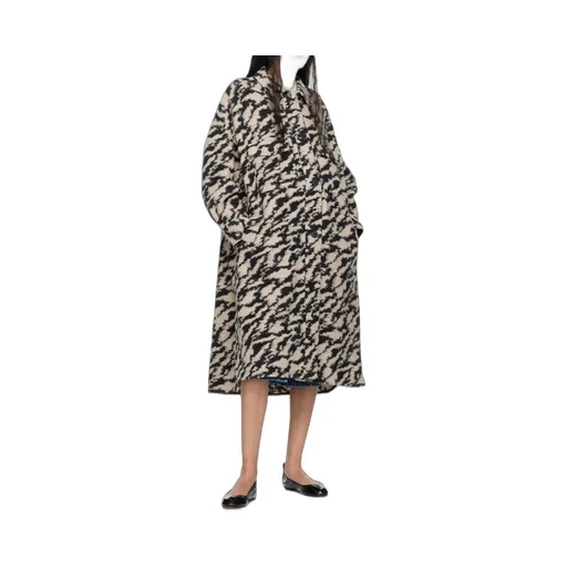 Isabel Marant ÉToile Fontizi Patterned Buttoned Coat