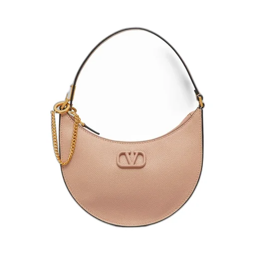 Valentino Vlogo Signature Zip-Up Shoulder Bag