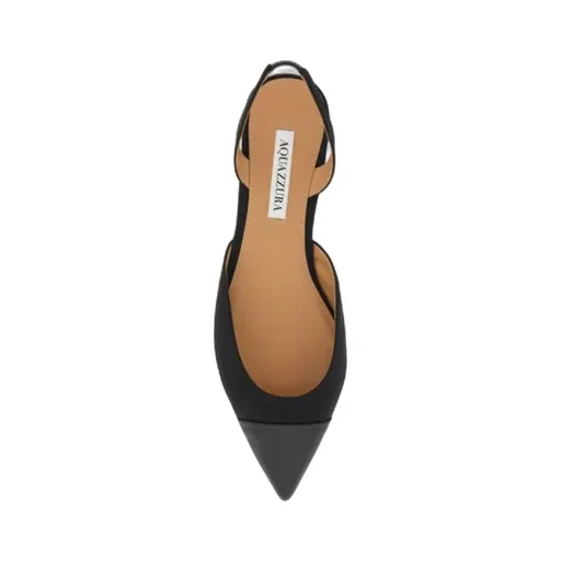 Aquazzura Milanese Slingback Flat Shoes