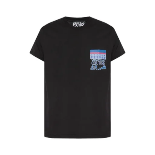 Versace Jeans Couture Logo Printed Crewneck T-Shirt