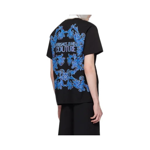 Versace Jeans Couture Logo Printed Crewneck T-Shirt