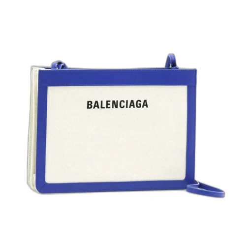 Color Matching Logo Printed Shoulder Bag