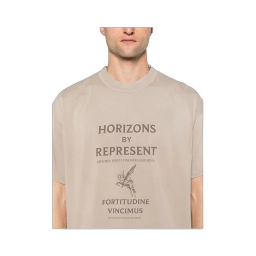 Represent Horizons Slogan Printed T-Shirt