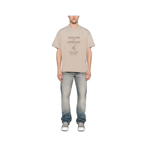 Represent Horizons Slogan Printed T-Shirt