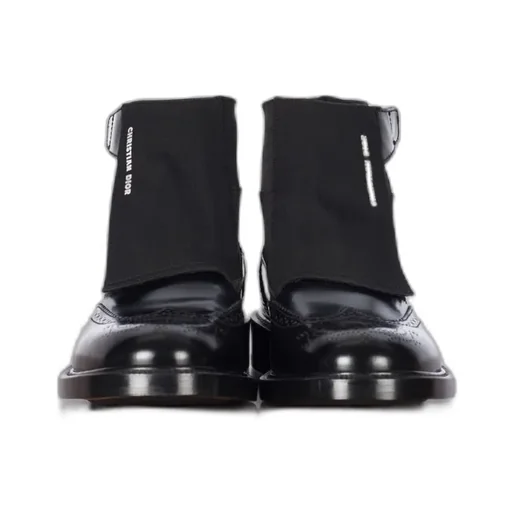 Cordov Nylon Spliced Carved Ankle Boots
