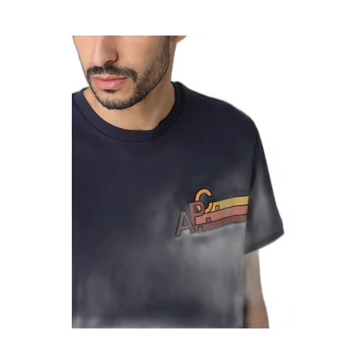 A.P.C. Logo Printed Crewneck T-Shirt