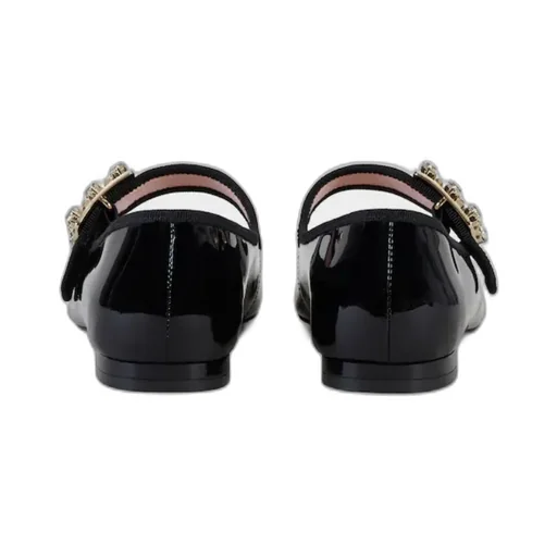 Roger Vivier TrÈS Vivier Buckle Embellished Babies Ballerinas