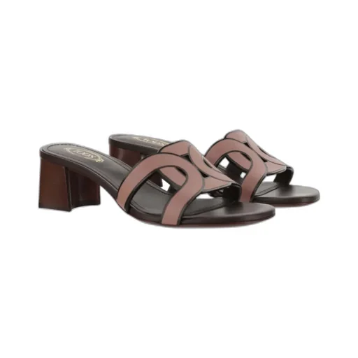 Tod's Interwoven-Strap Slip-On Mules