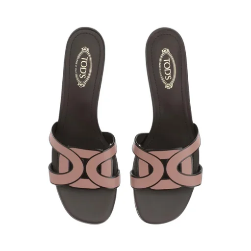 Tod's Interwoven-Strap Slip-On Mules