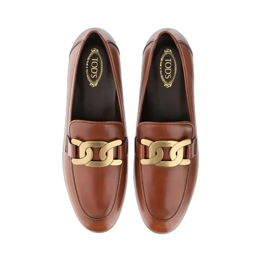 Tod's Kate Logo Plaque Loafers